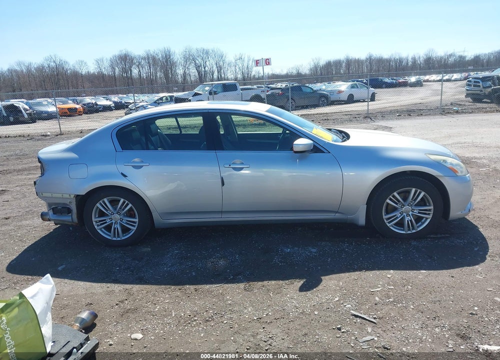 2013 INFINITI G37X VIN: JN1CV6AR4DM353941