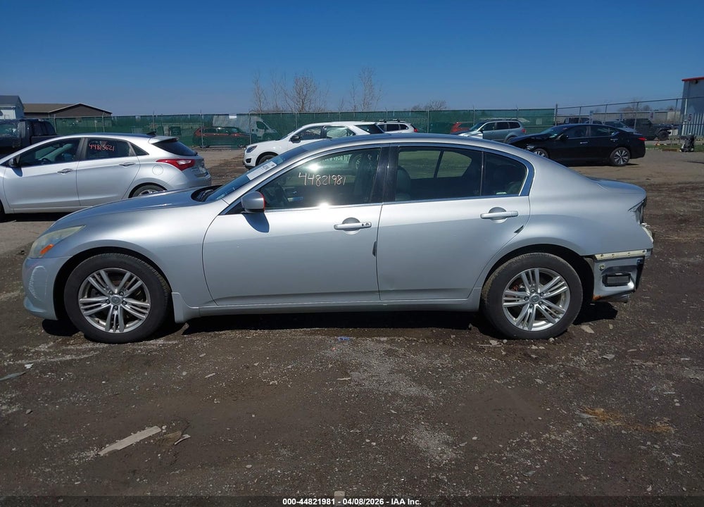 2013 INFINITI G37X VIN: JN1CV6AR4DM353941