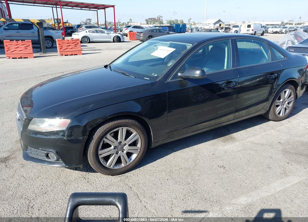 2010 AUDI A4 2.0T PREMIUM VIN: WAUBFAFL0AN046217