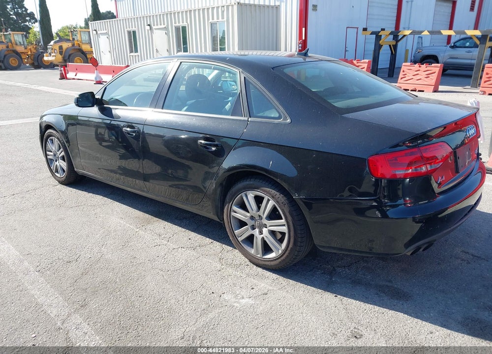 2010 AUDI A4 2.0T PREMIUM VIN: WAUBFAFL0AN046217