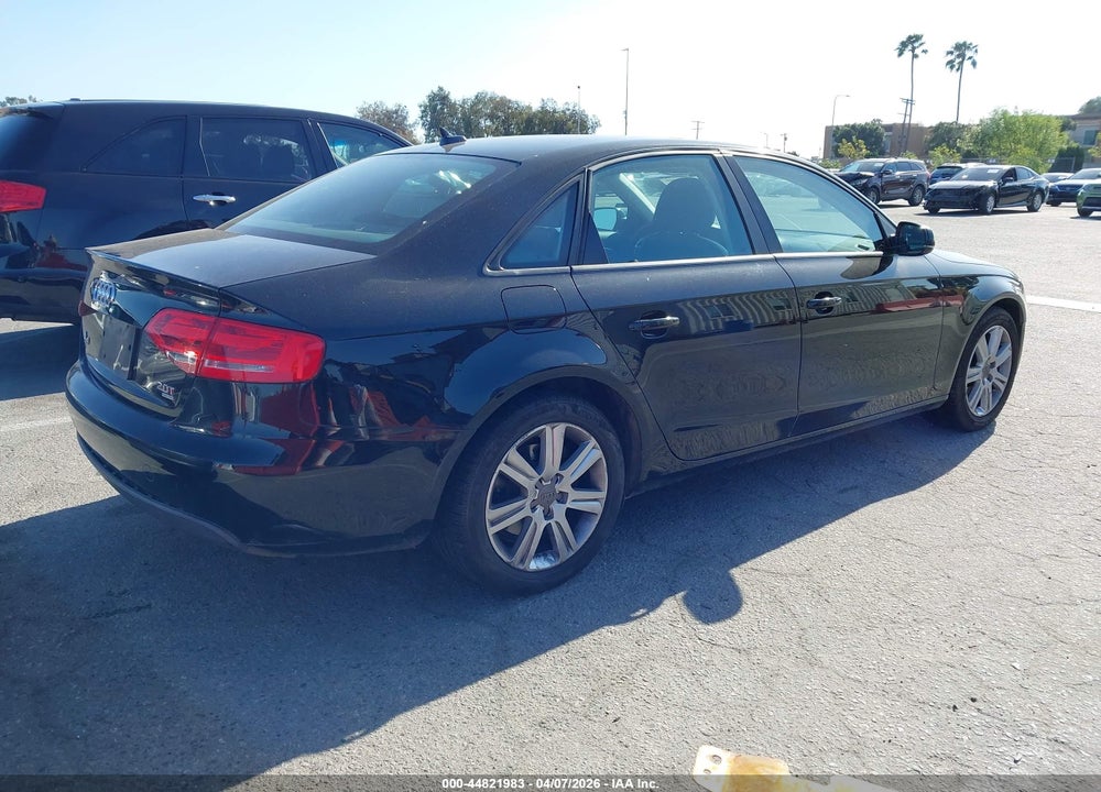 2010 AUDI A4 2.0T PREMIUM VIN: WAUBFAFL0AN046217