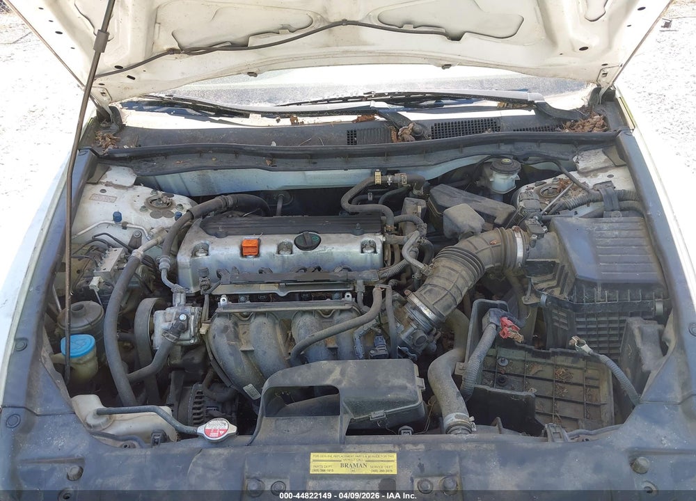 2008 HONDA ACCORD 2.4 LX VIN: 1HGCP26338A018215
