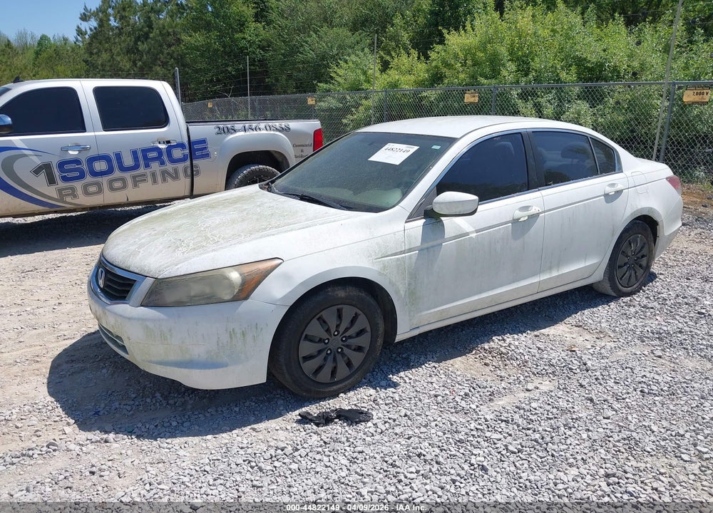 2008 HONDA ACCORD 2.4 LX VIN: 1HGCP26338A018215