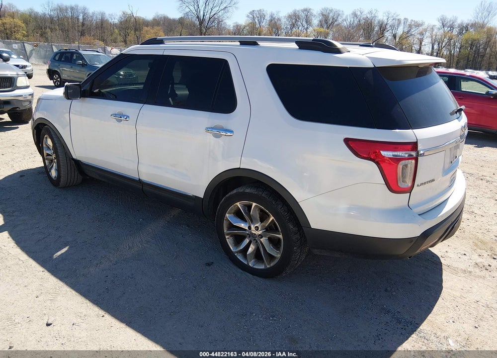 2011 FORD EXPLORER LIMITED VIN: 1FMHK8F84BGA63455