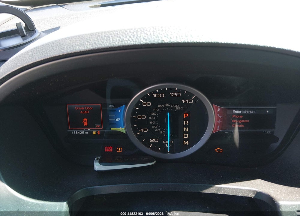 2011 FORD EXPLORER LIMITED VIN: 1FMHK8F84BGA63455