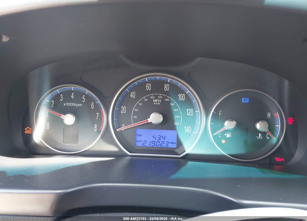 2008 HYUNDAI SANTA FE LIMITED/SE VIN: 5NMSH13E68H224707