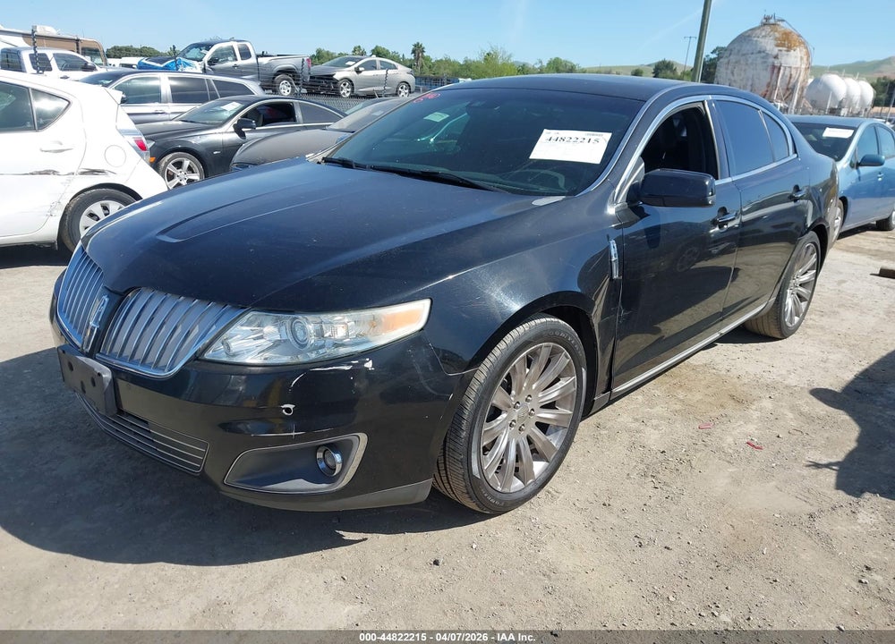 2012 LINCOLN MKS VIN: 1LNHL9DR4CG801173