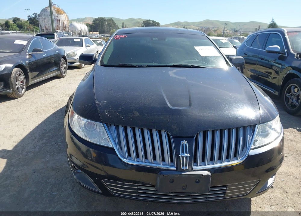 2012 LINCOLN MKS VIN: 1LNHL9DR4CG801173