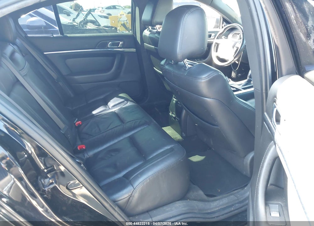 2012 LINCOLN MKS VIN: 1LNHL9DR4CG801173