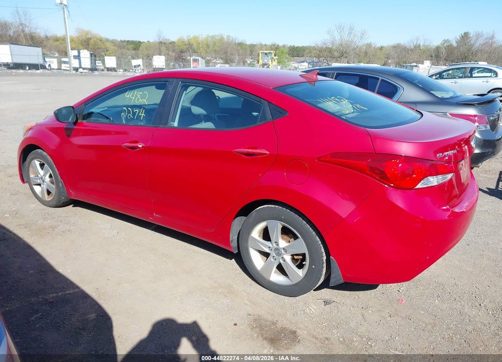 2013 HYUNDAI ELANTRA GLS VIN: KMHDH4AE5DU938016