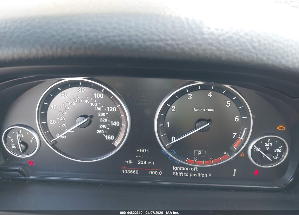2012 BMW 528I XDRIVE VIN: WBAXH5C51CC595081