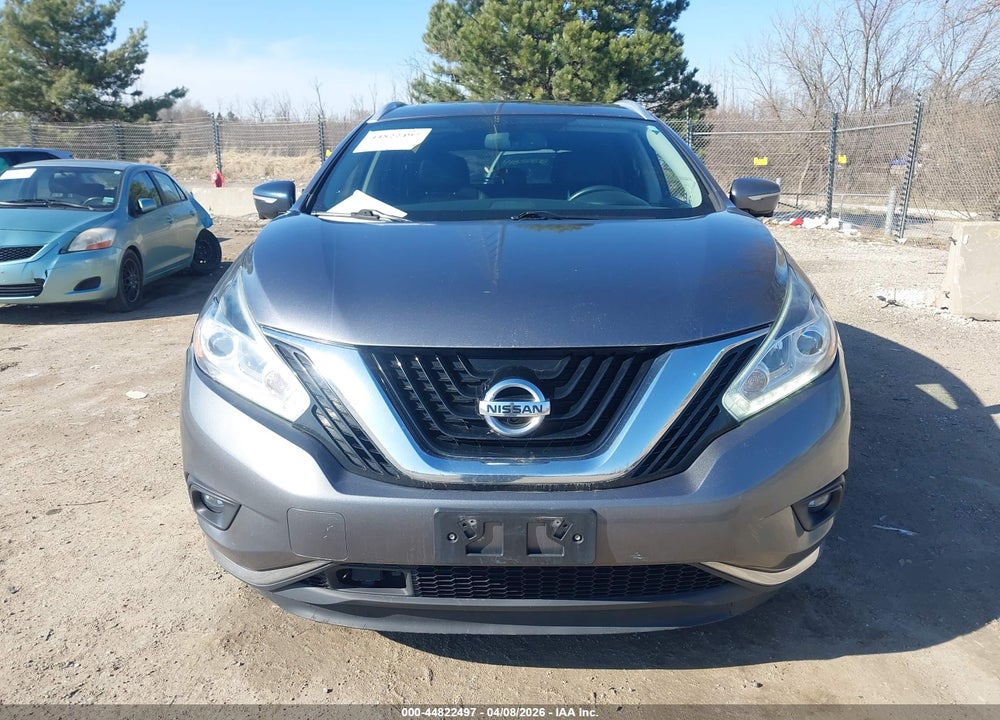2015 NISSAN MURANO PLATINUM VIN: 5N1AZ2MH2FN209012
