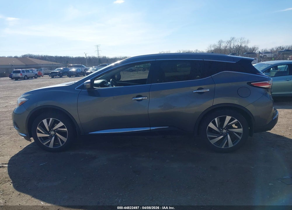 2015 NISSAN MURANO PLATINUM VIN: 5N1AZ2MH2FN209012