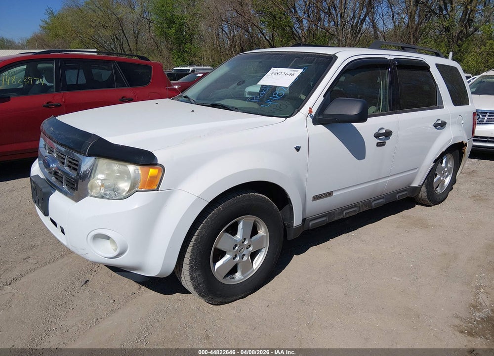 2008 FORD ESCAPE XLT VIN: 1FMCU93198KC24938