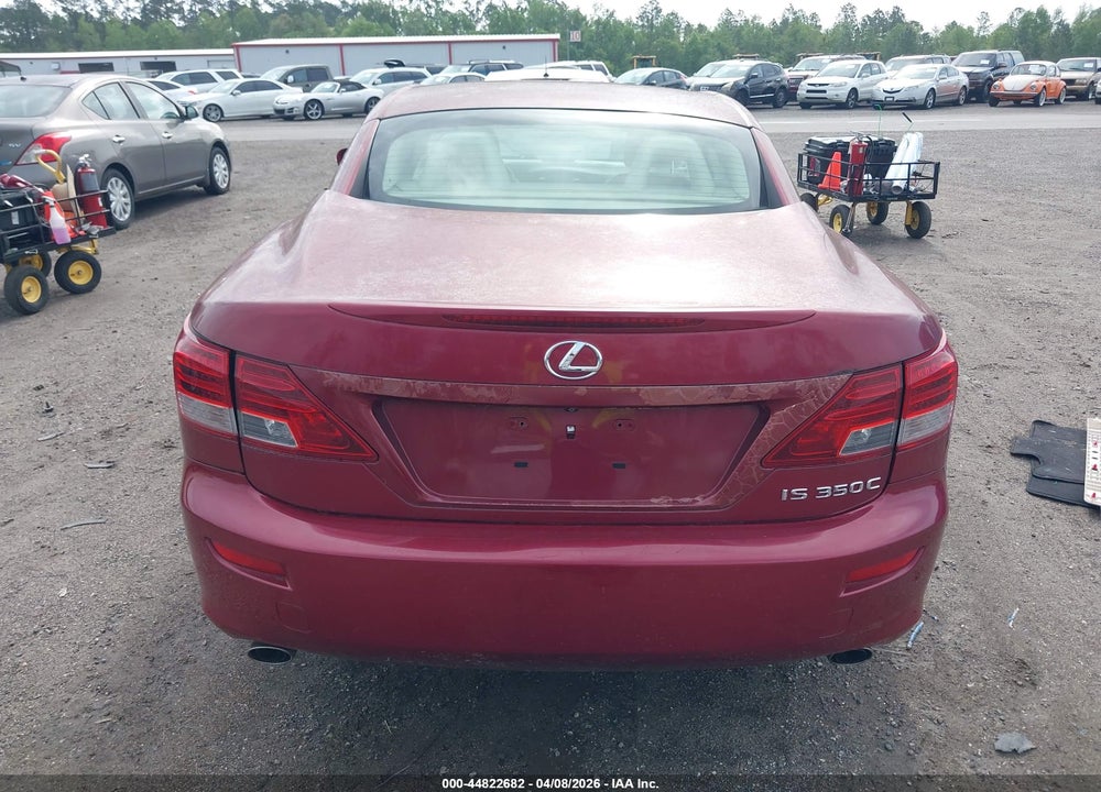 2012 LEXUS IS 350C VIN: JTHFE2C2XC2508195