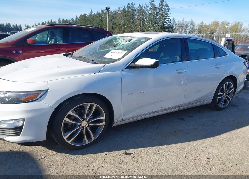 2021 CHEVROLET MALIBU FWD LT VIN: 1G1ZD5STXMF059584