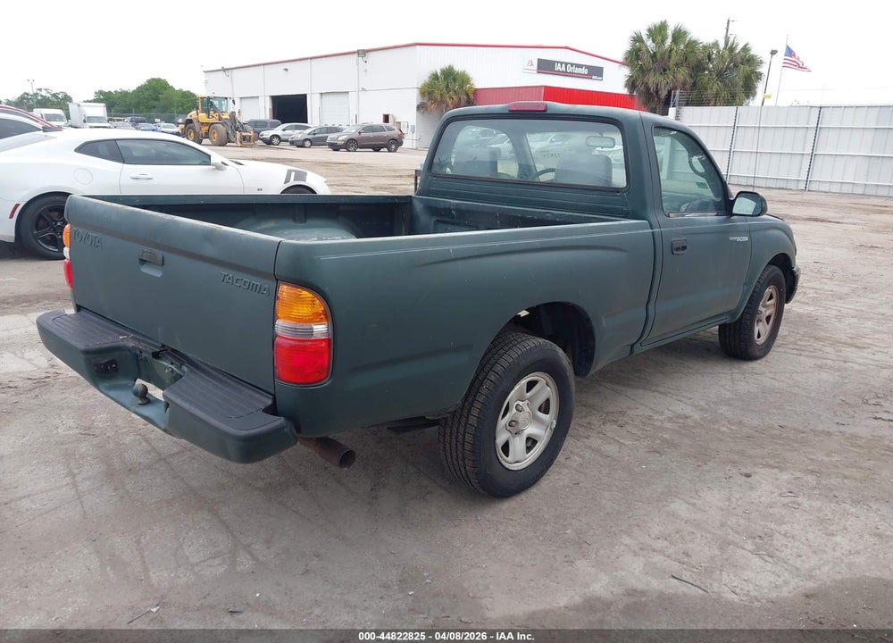 2001 TOYOTA TACOMA VIN: 5TENL42N81Z824603