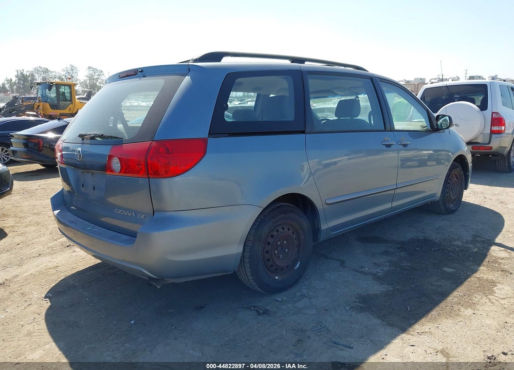 2006 TOYOTA SIENNA CE VIN: 5TDZA23C76S584926
