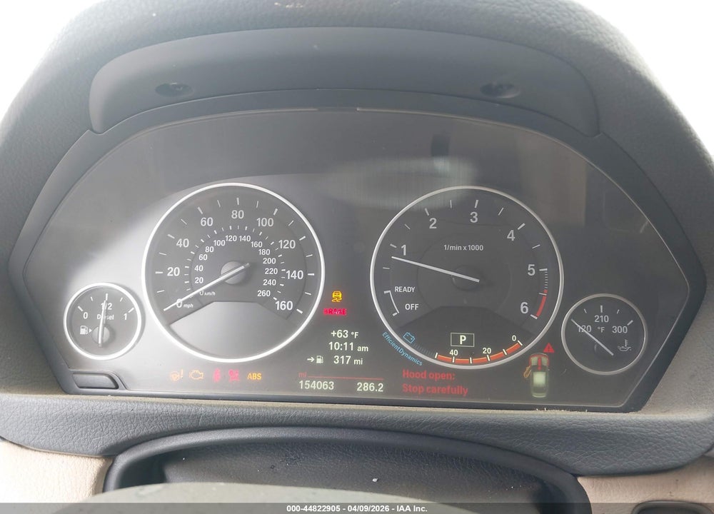 2014 BMW 328D VIN: WBA3D3C57EK156524