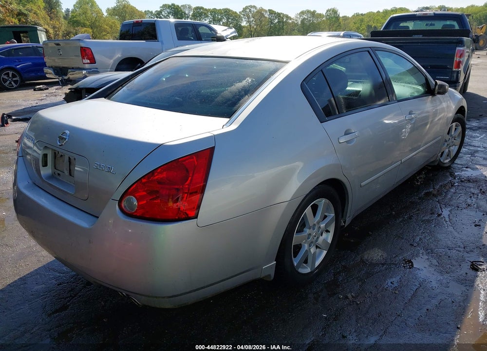 2006 NISSAN MAXIMA 3.5 SL VIN: 1N4BA41E76C838613