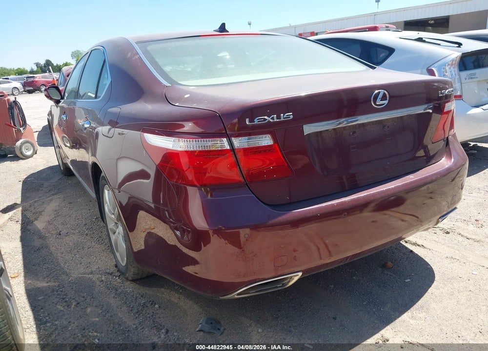 2009 LEXUS LS 460 VIN: JTHBL46F895090838