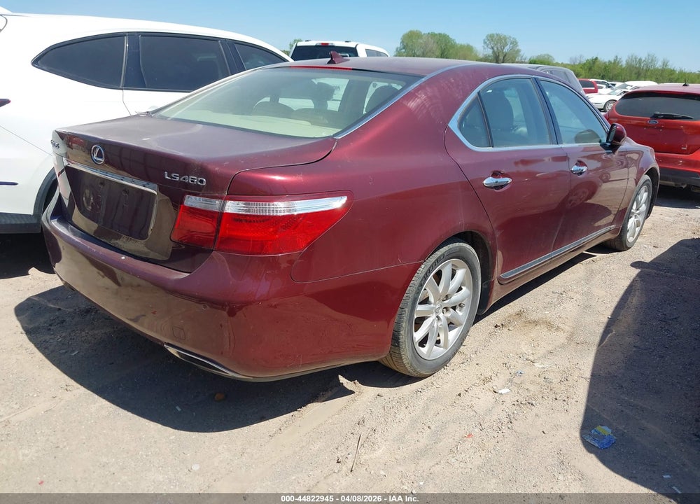2009 LEXUS LS 460 VIN: JTHBL46F895090838