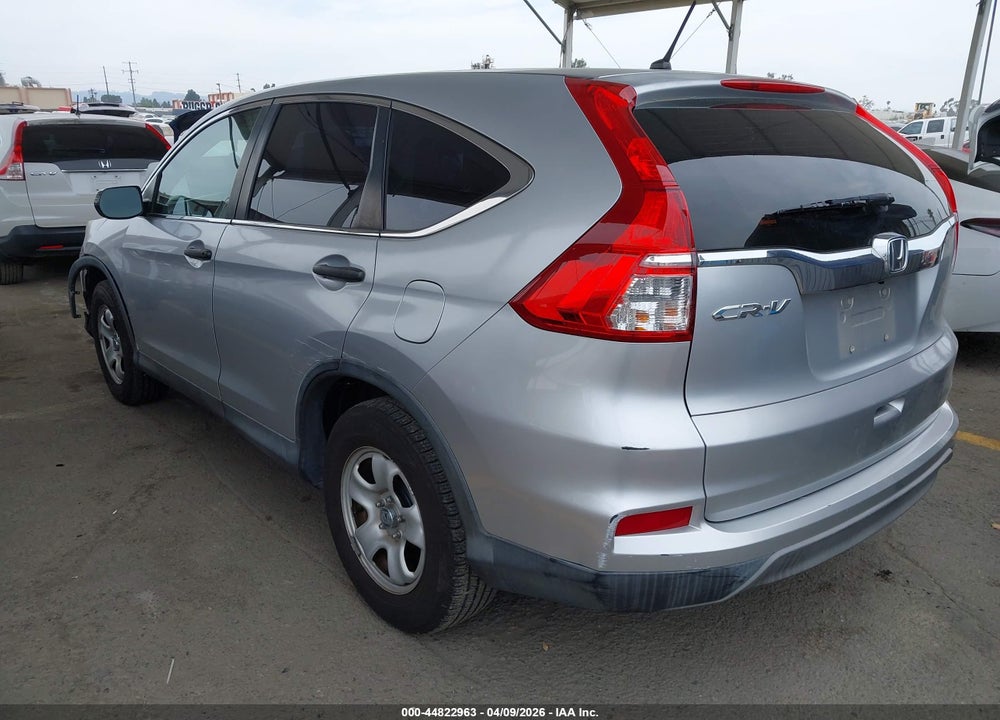 2015 HONDA CR-V LX VIN: 2HKRM3H30FH507472