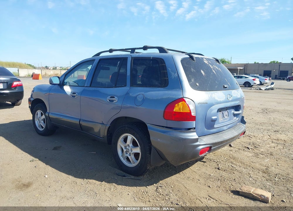 2002 HYUNDAI SANTA FE VIN: KM8SB12B32U291074