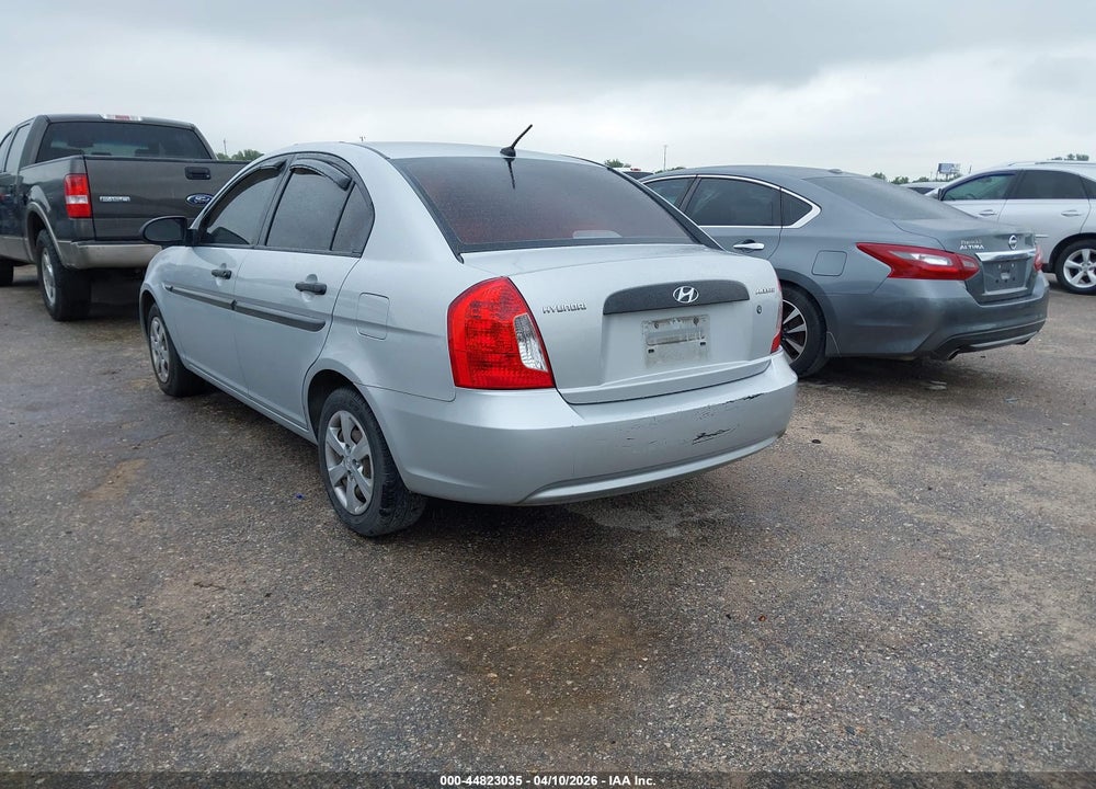 2009 HYUNDAI ACCENT GLS VIN: KMHCM46C39U314592
