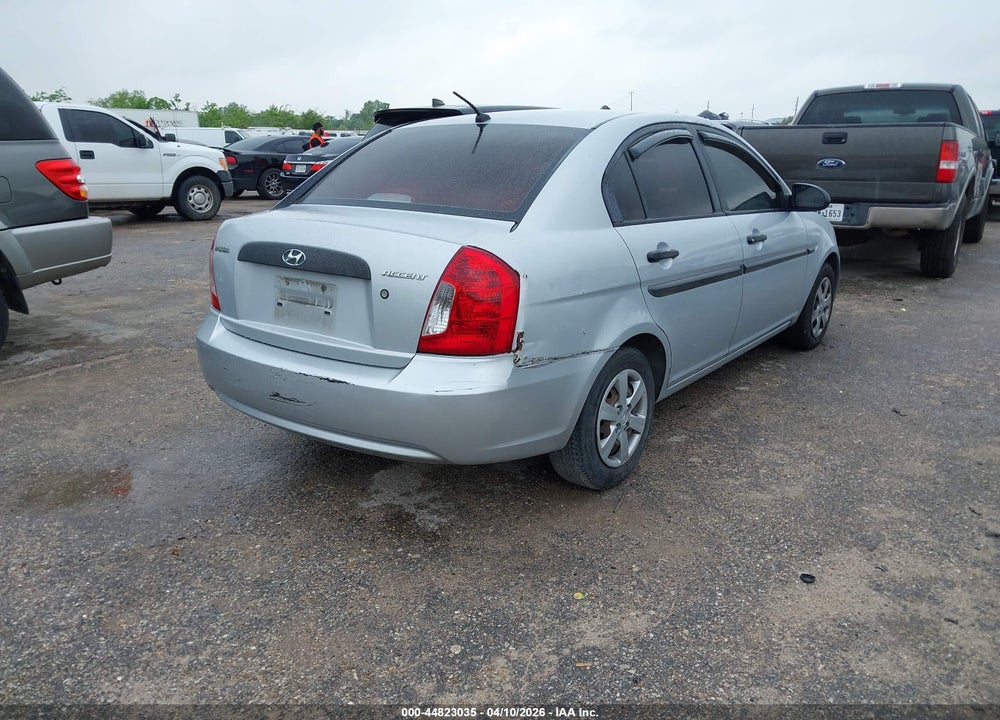 2009 HYUNDAI ACCENT GLS VIN: KMHCM46C39U314592