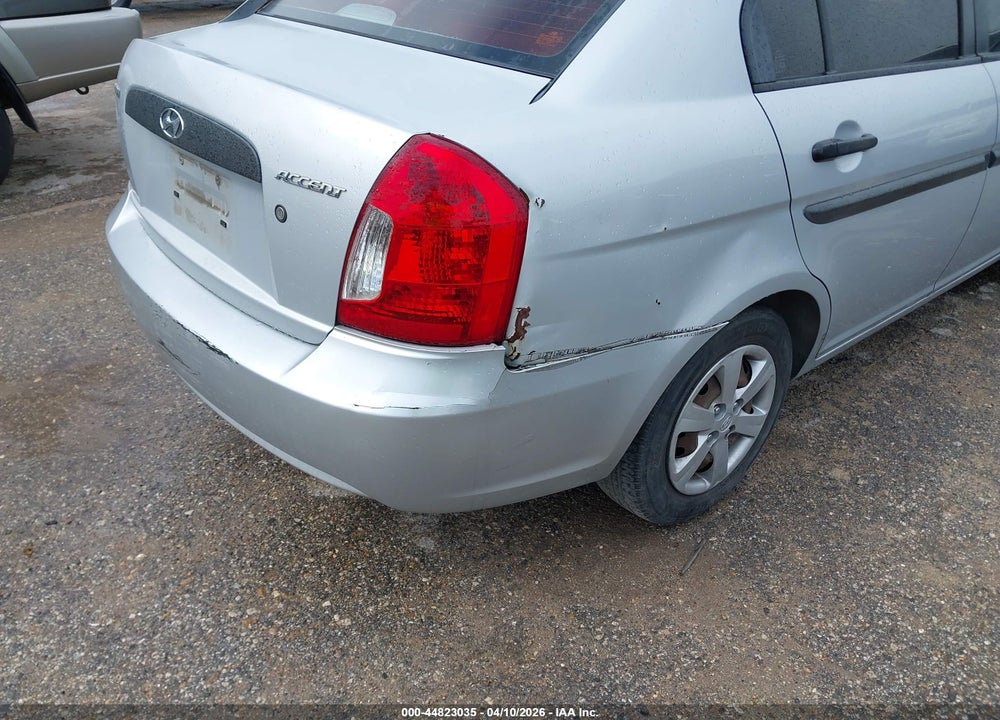 2009 HYUNDAI ACCENT GLS VIN: KMHCM46C39U314592