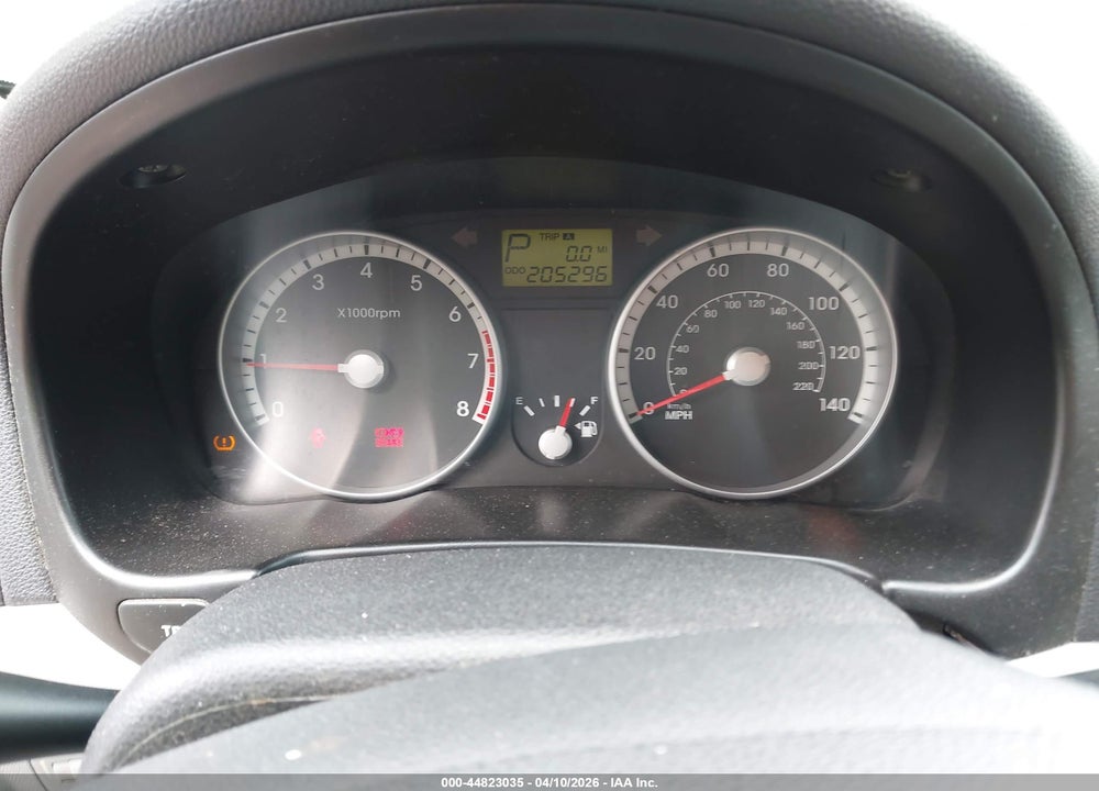 2009 HYUNDAI ACCENT GLS VIN: KMHCM46C39U314592