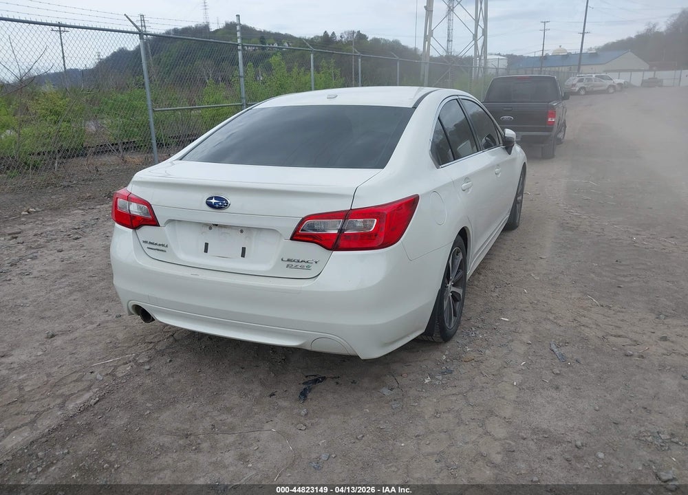 2015 SUBARU LEGACY 2.5I LIMITED VIN: 4S3BNAN64F3033846