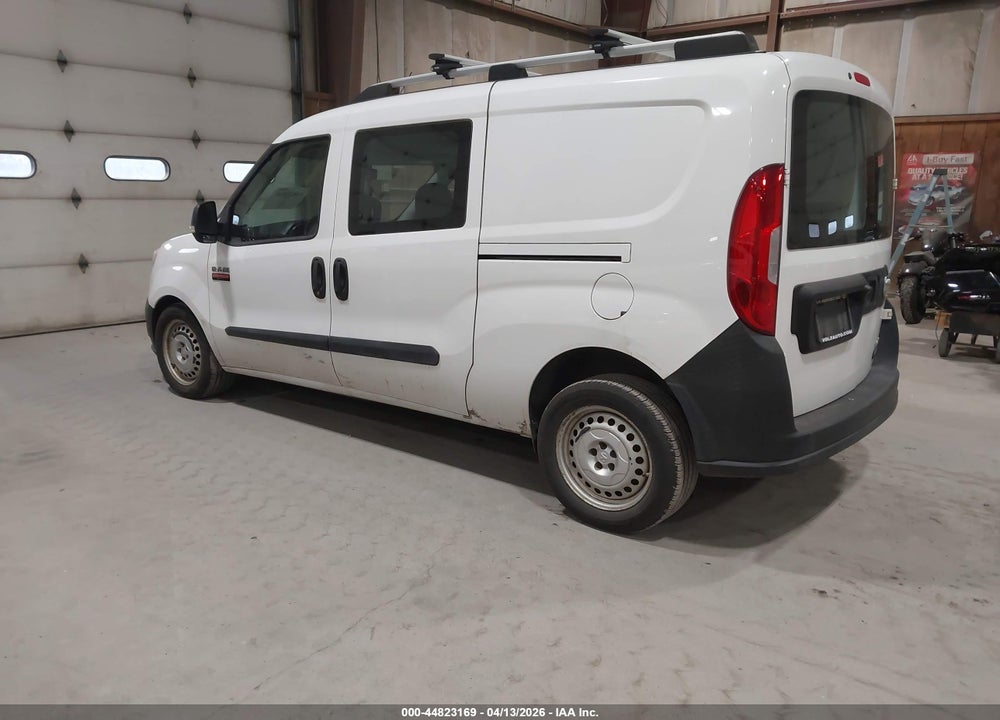 2017 RAM PROMASTER CITY TRADESMAN VIN: ZFBERFAB0H6G07156
