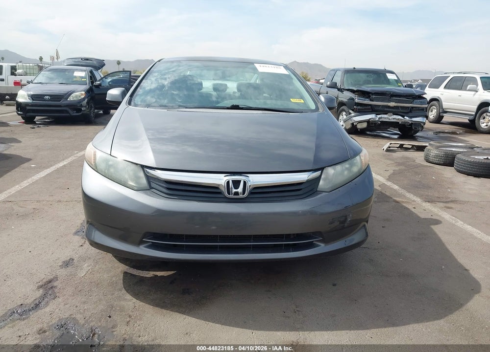 2012 HONDA CIVIC LX VIN: 2HGFB2F54CH607734