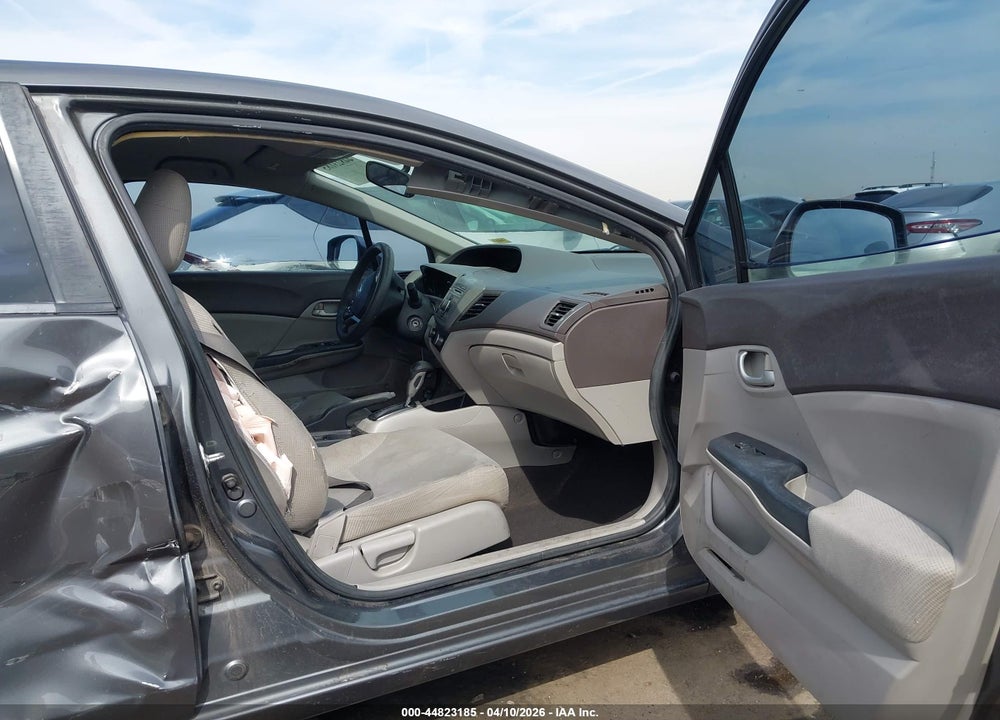 2012 HONDA CIVIC LX VIN: 2HGFB2F54CH607734