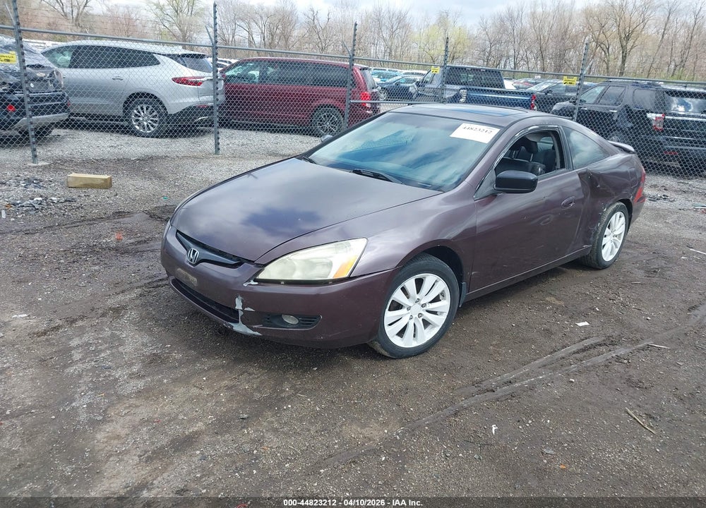 2005 HONDA ACCORD CPE EX-L V6 VIN: 1HGCM82675A013834