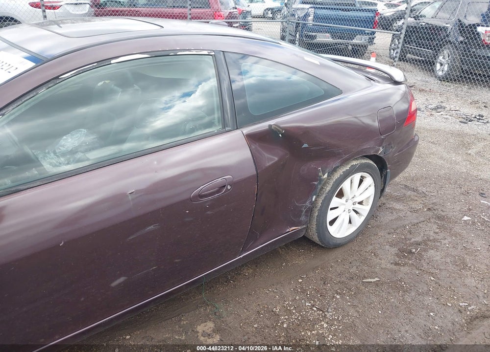 2005 HONDA ACCORD CPE EX-L V6 VIN: 1HGCM82675A013834