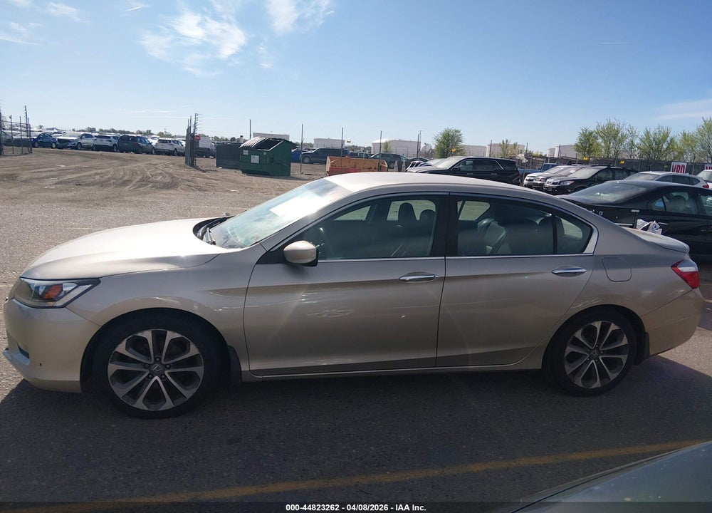 2014 HONDA ACCORD SPORT VIN: 1HGCR2F55EA130666