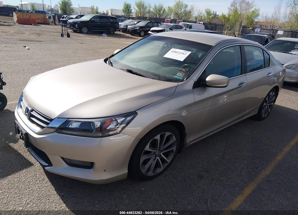 2014 HONDA ACCORD SPORT VIN: 1HGCR2F55EA130666
