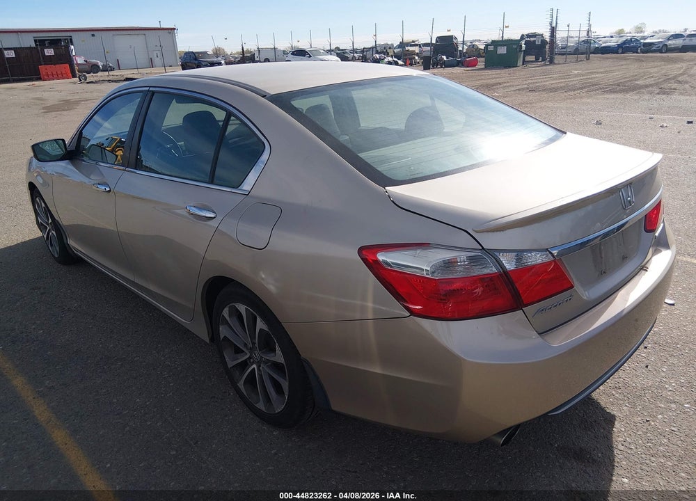 2014 HONDA ACCORD SPORT VIN: 1HGCR2F55EA130666