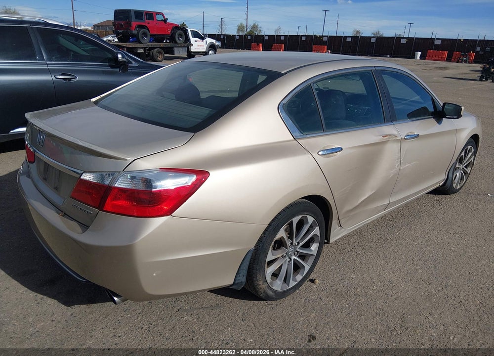 2014 HONDA ACCORD SPORT VIN: 1HGCR2F55EA130666