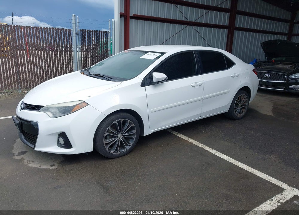 2015 TOYOTA COROLLA S PLUS VIN: 5YFBURHE5FP347744