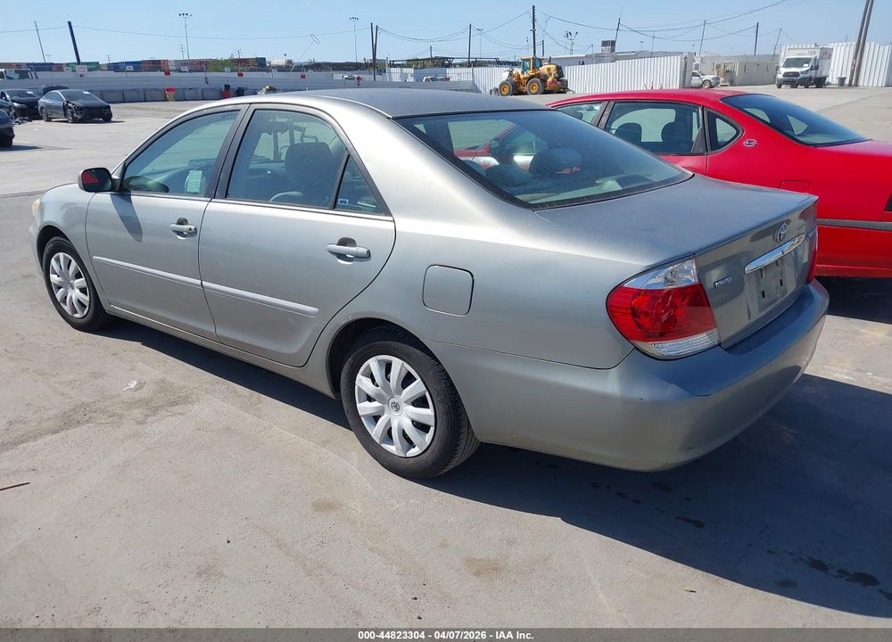 2005 TOYOTA CAMRY LE VIN: 4T1BE30K75U628856