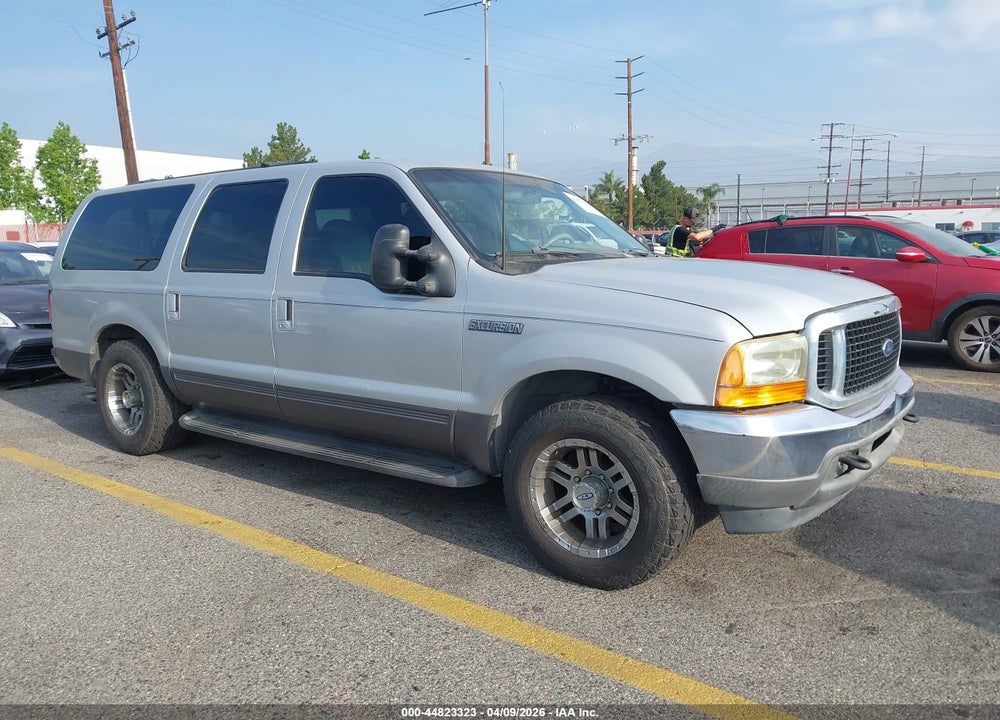 2001 FORD EXCURSION XLT VIN: 1FMNU40S51EB75556