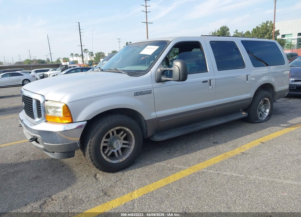 2001 FORD EXCURSION XLT VIN: 1FMNU40S51EB75556