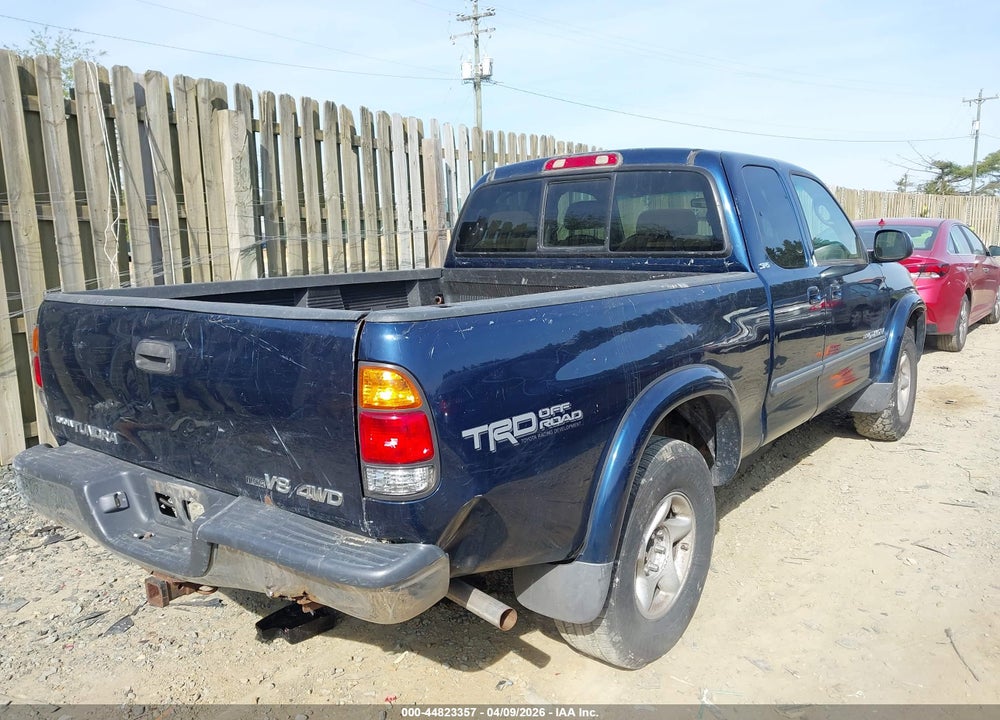 2004 TOYOTA TUNDRA SR5 V8 VIN: 5TBBT44134S446603