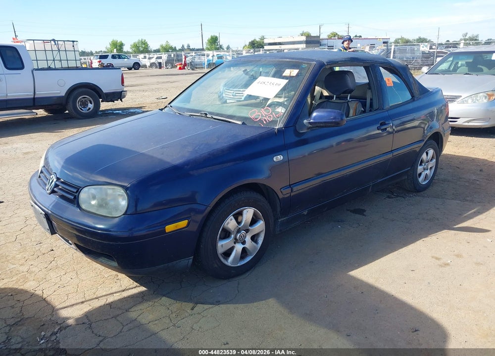 2002 VOLKSWAGEN CABRIO GLX VIN: 3VWDC21V72M810558