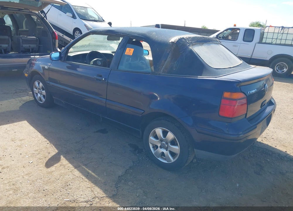 2002 VOLKSWAGEN CABRIO GLX VIN: 3VWDC21V72M810558
