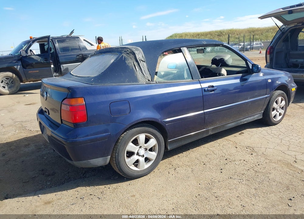 2002 VOLKSWAGEN CABRIO GLX VIN: 3VWDC21V72M810558